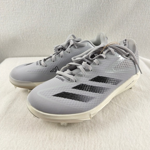 NWT Adidas Adizero Electric BS Baseball Cleats Mens Boys 7 Grey Silver IF3266 main image 9